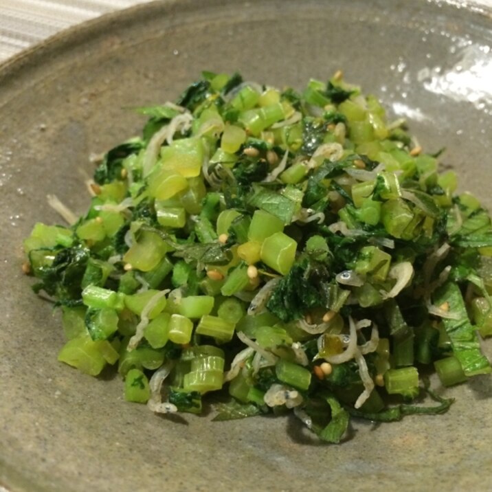 ご飯がすすむ大根葉とジャコのふりかけ